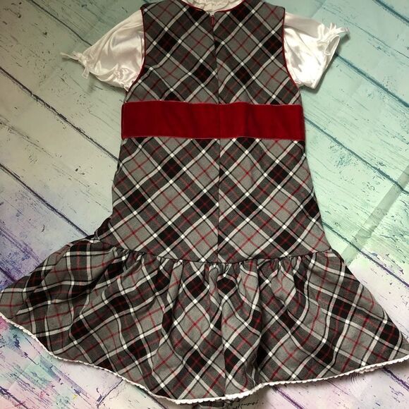 Children’s place Christmas Holiday Plaid Dress Set - Picture 2 of 8